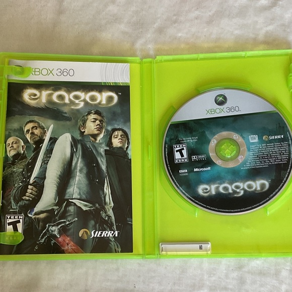 Sierra Eragon Xbox 360 Game - Green Case - Picture 3 of 3